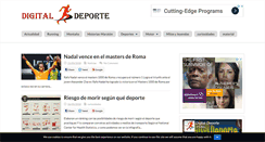 Desktop Screenshot of digitaldeporte.com