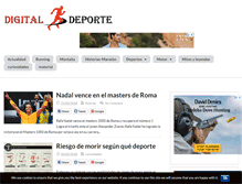 Tablet Screenshot of digitaldeporte.com